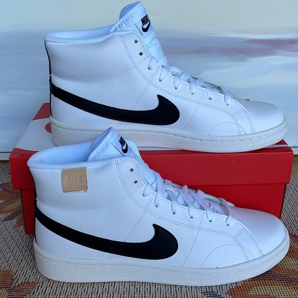 Nike Men’s Court Royale 2 Mid
White/White Onyx/Black
Shoes Sneakers 
CQ9179-100 - Picture 3 of 16